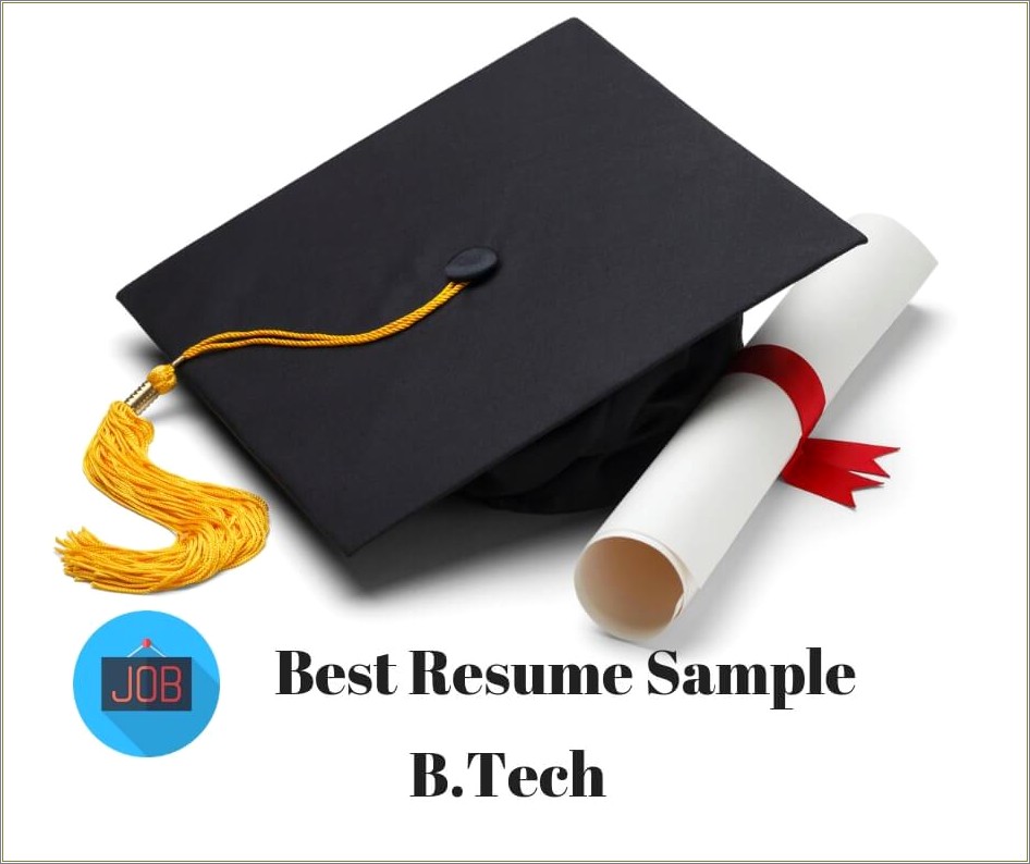 B Tech Resume Format Free Download