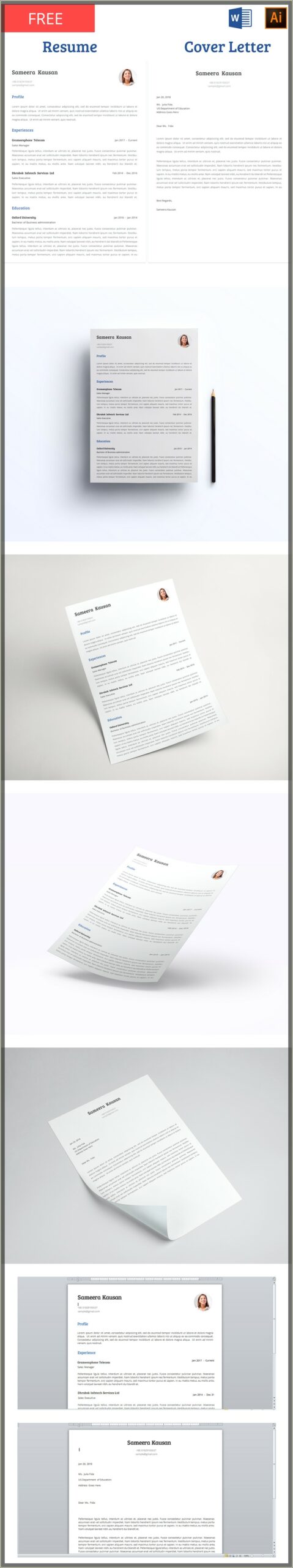 Basic Resume And Cover Letter Templates