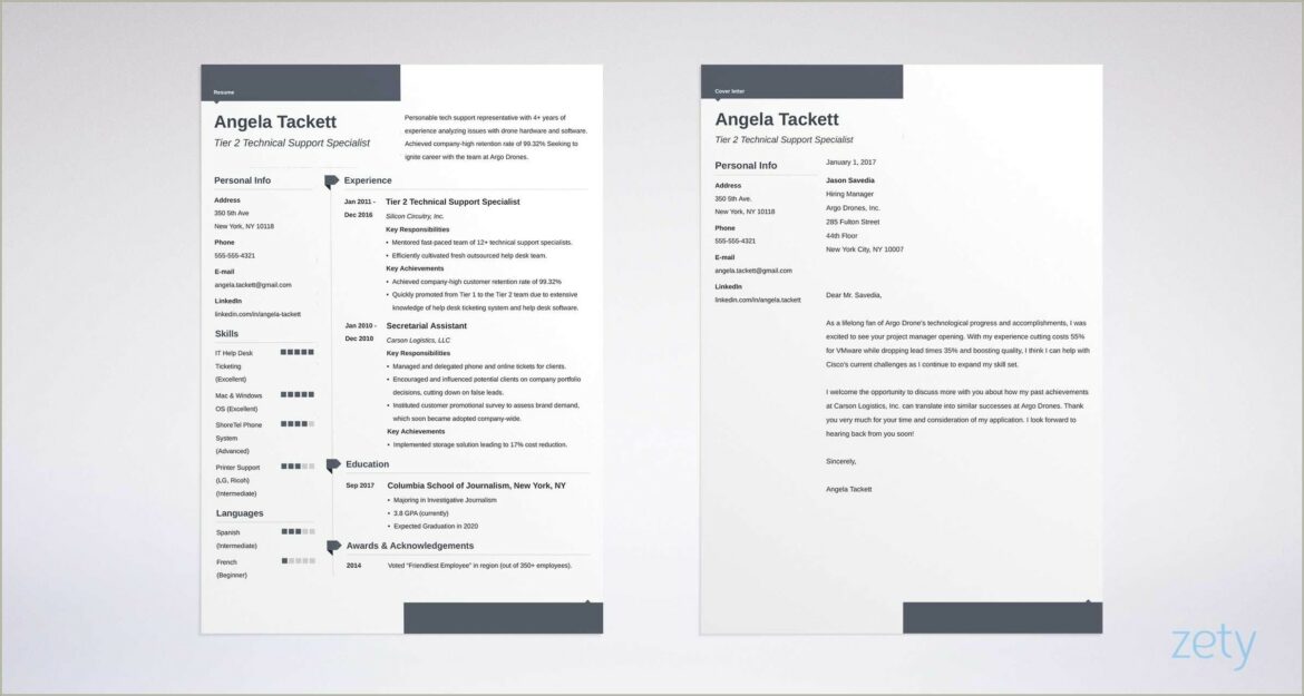 Basic Resume Format In Word Download