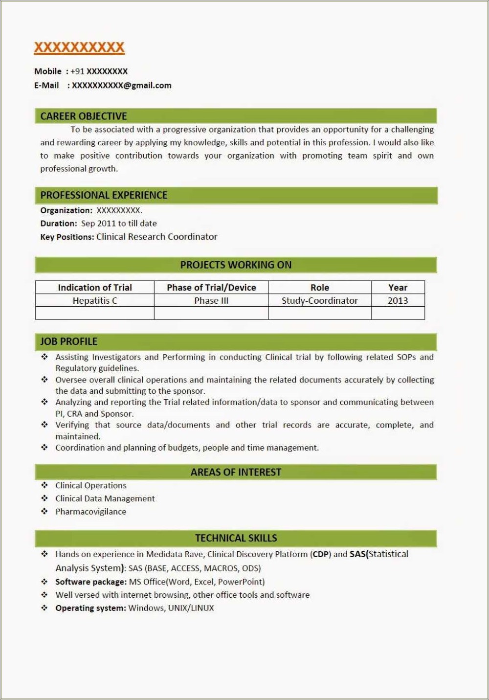 Basic Skills For Pharmacy In Resume