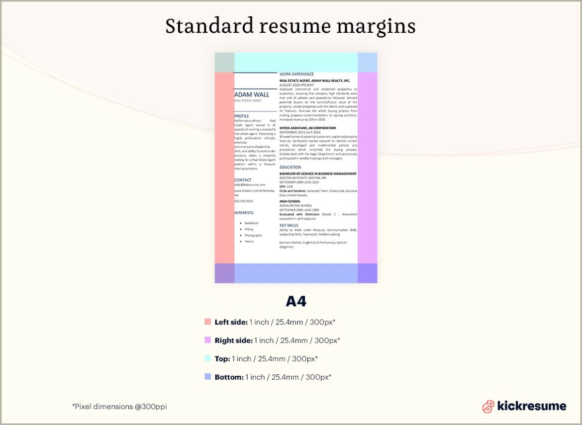 Best Bullet Point Line Spacing For Resume