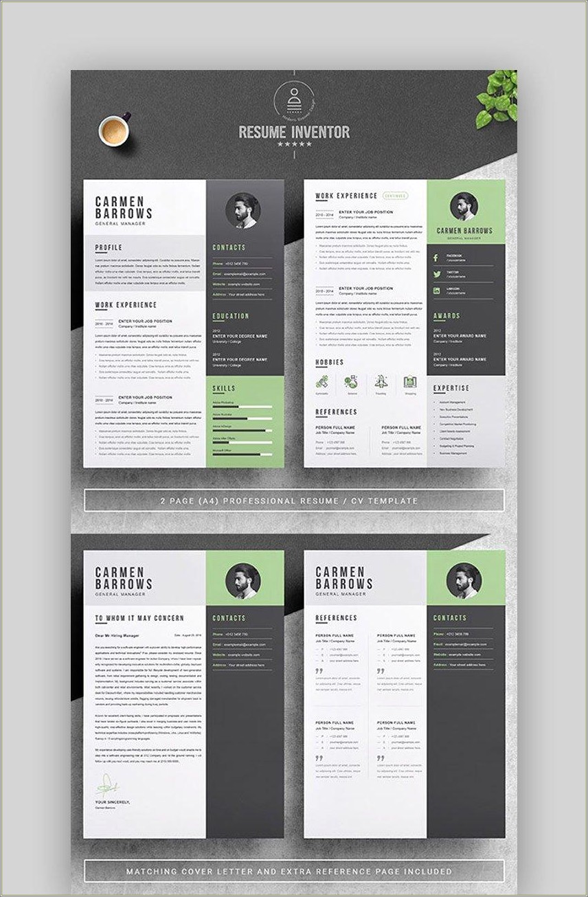 Best Color Scheme For A Resume