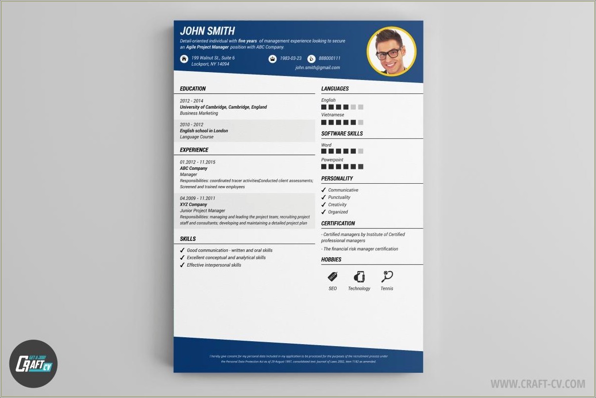 Best Color Scheme For Resume Design