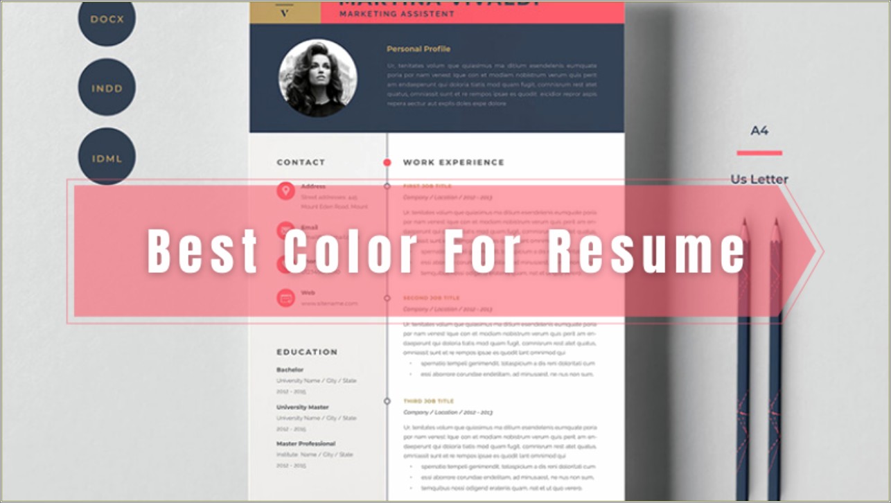 Best Colors To Use In Resume