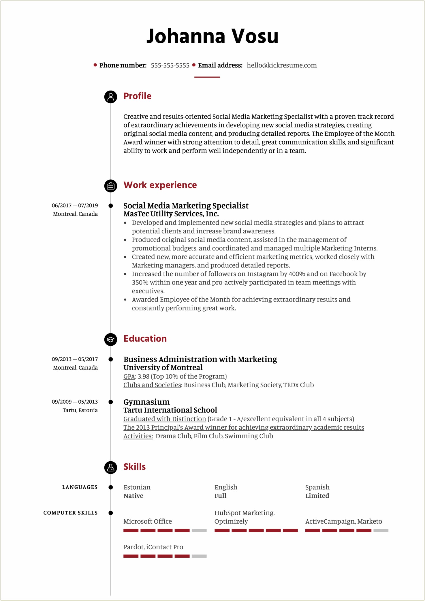 Best Companies To Have On Your Resume Marketing