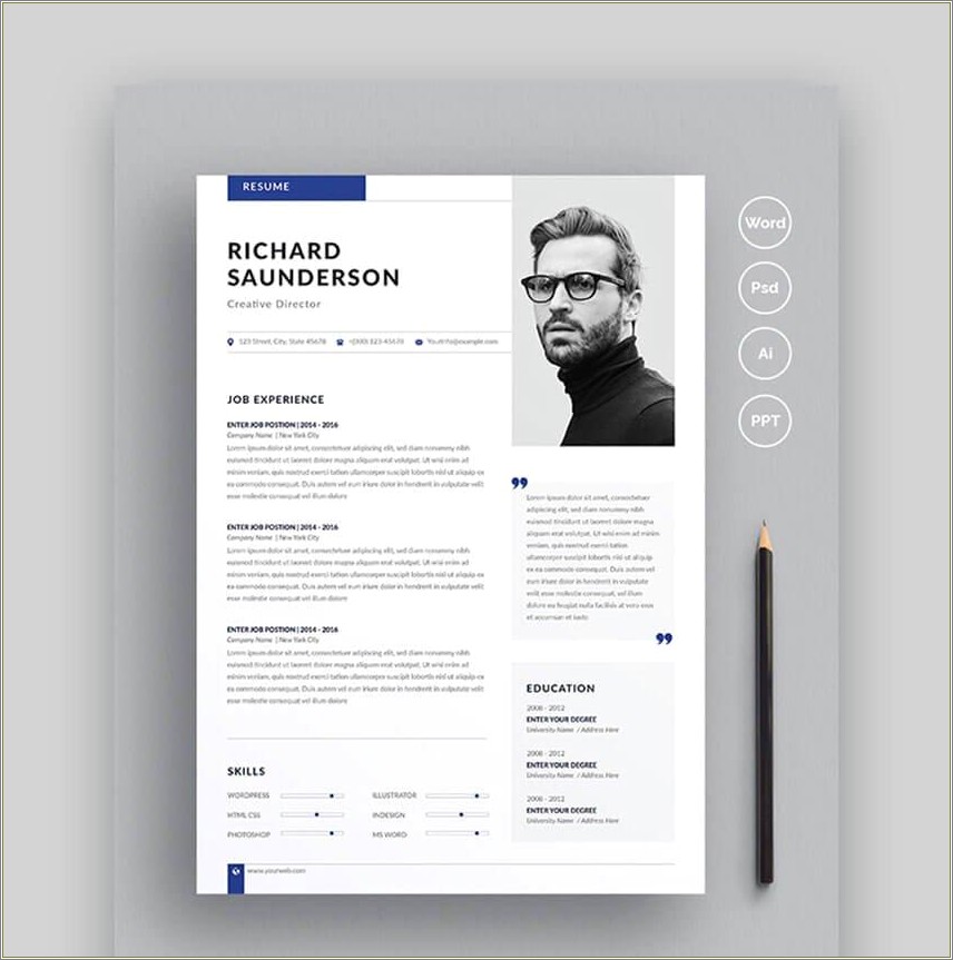 Best Creative Resume For Resume Readers