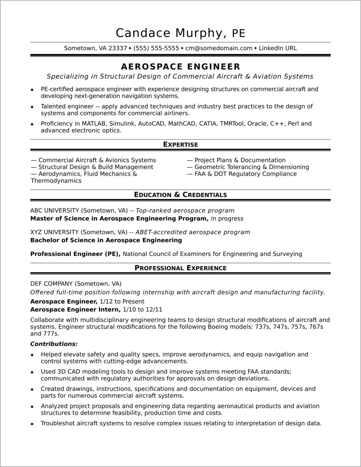 Best Entry Leevel Eldtrical Engineering Resume