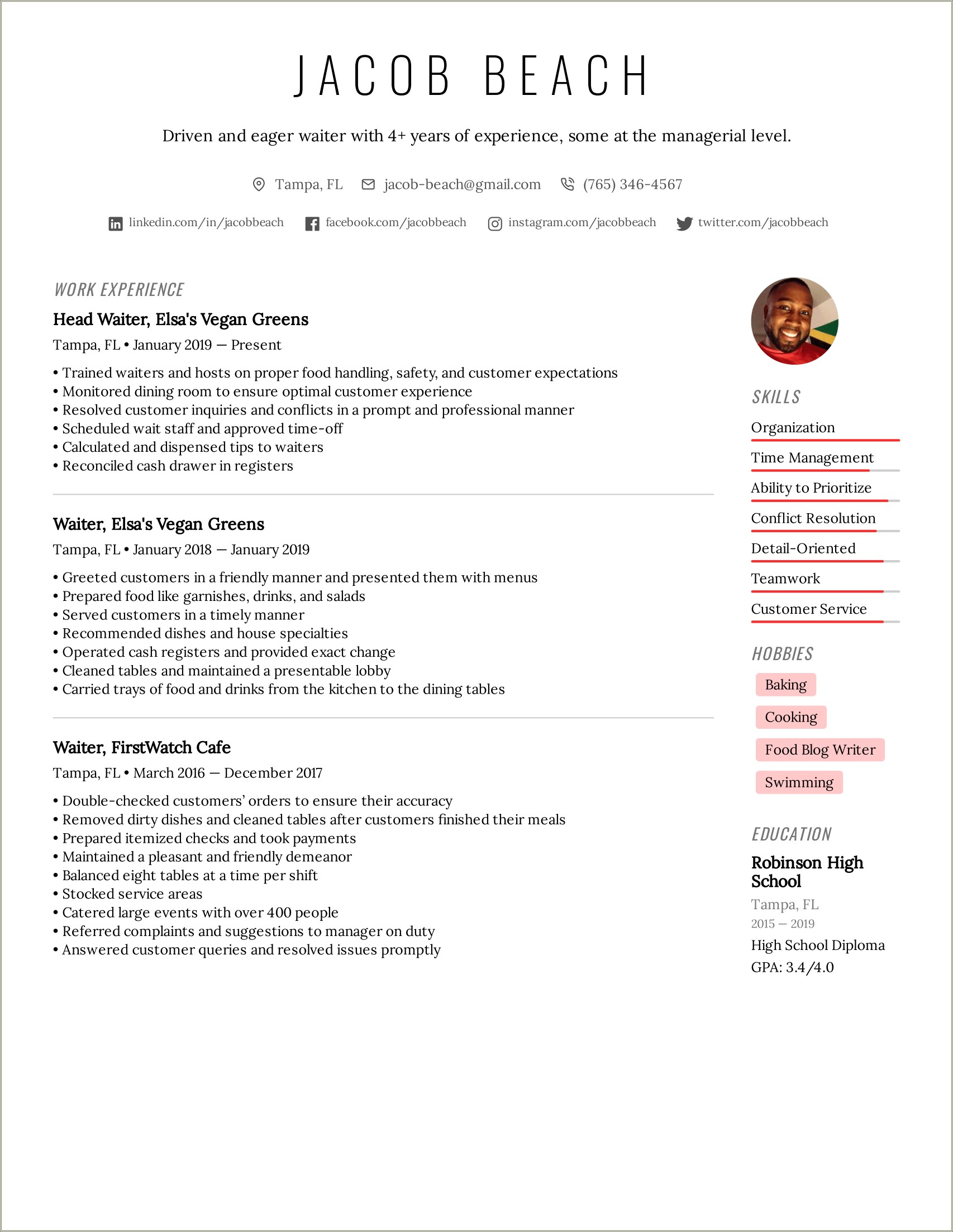 Best Examples Of Skills And Interests On Resume