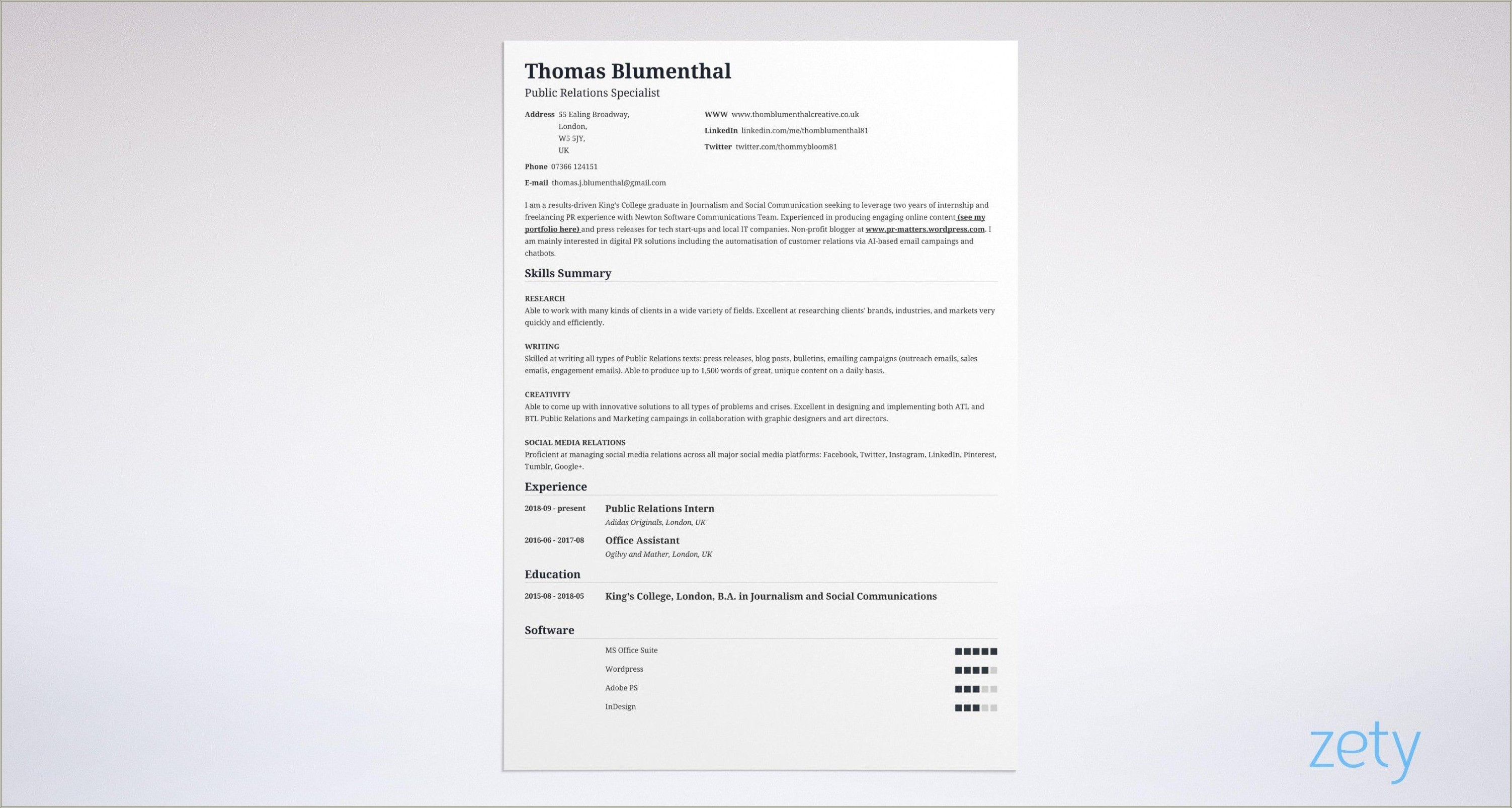 Best File Type For Printing Resume