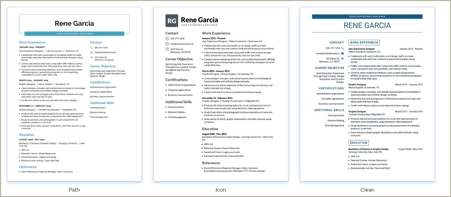 Best Font And Color For Resume