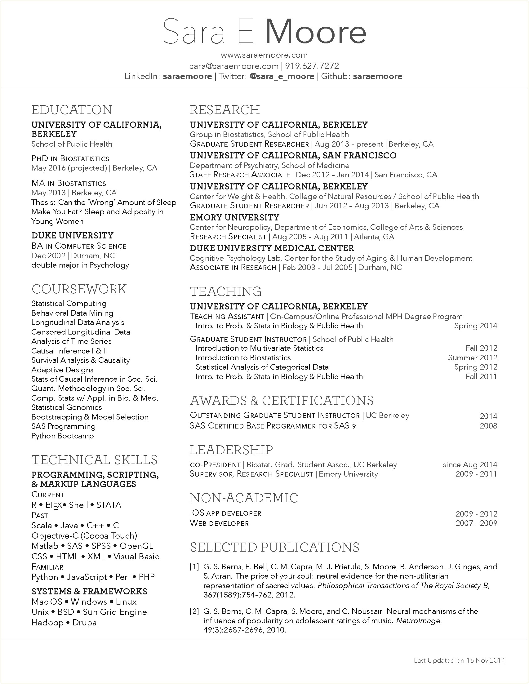 Best Font For A Resume 2013