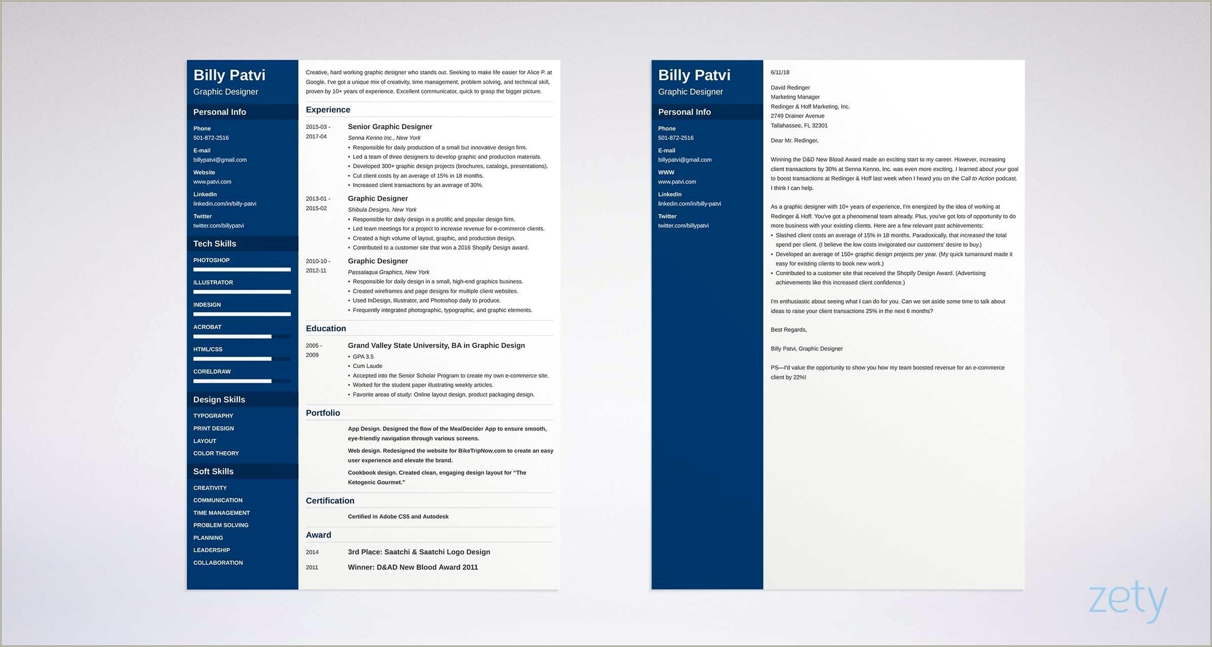 Best Font For Resume And Cover Letter
