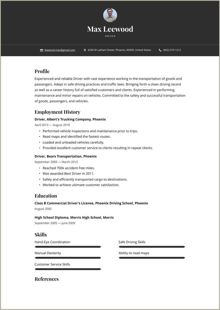 Best Font For Resume Machine Read