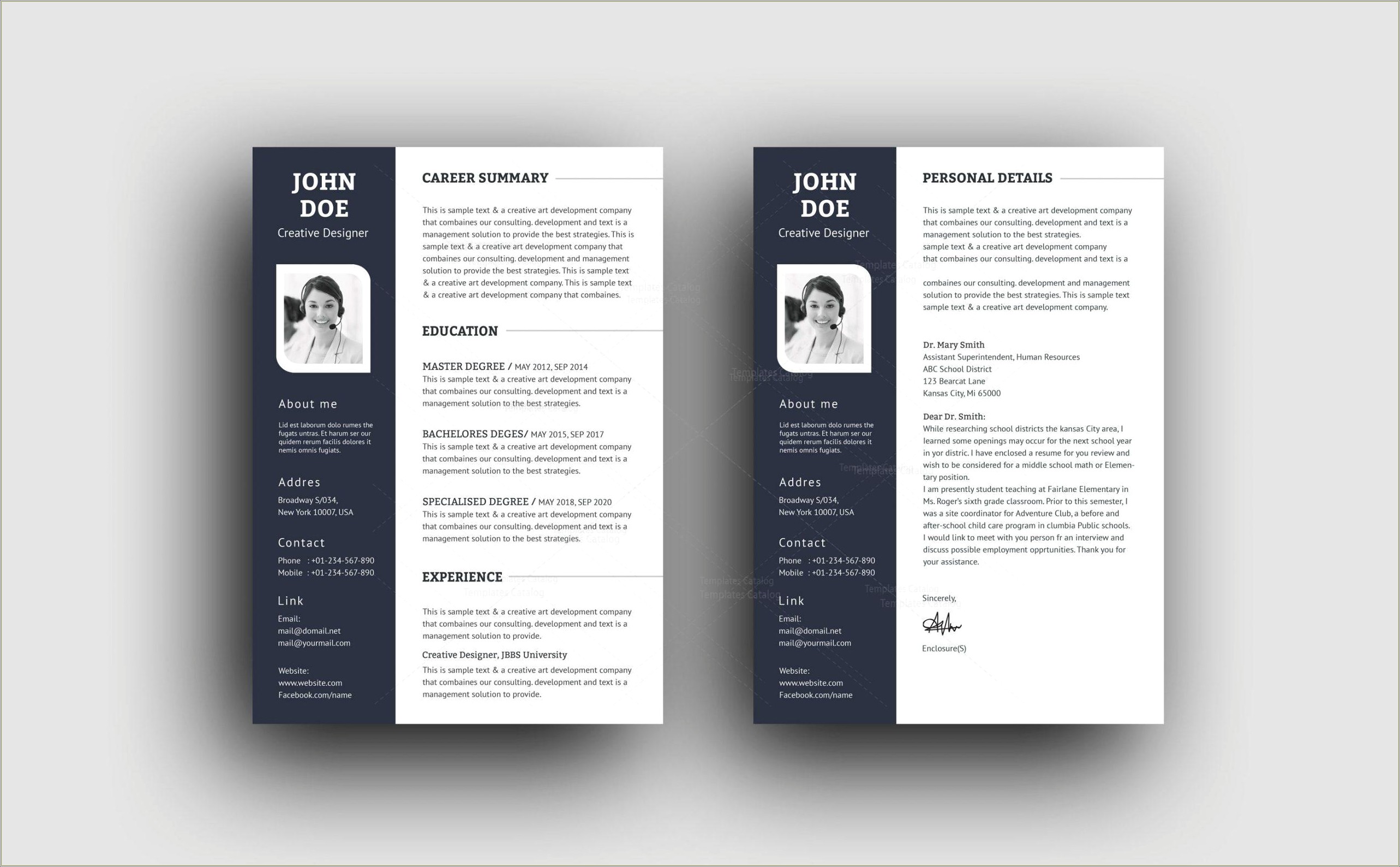 Best Font Size For Resume 2015