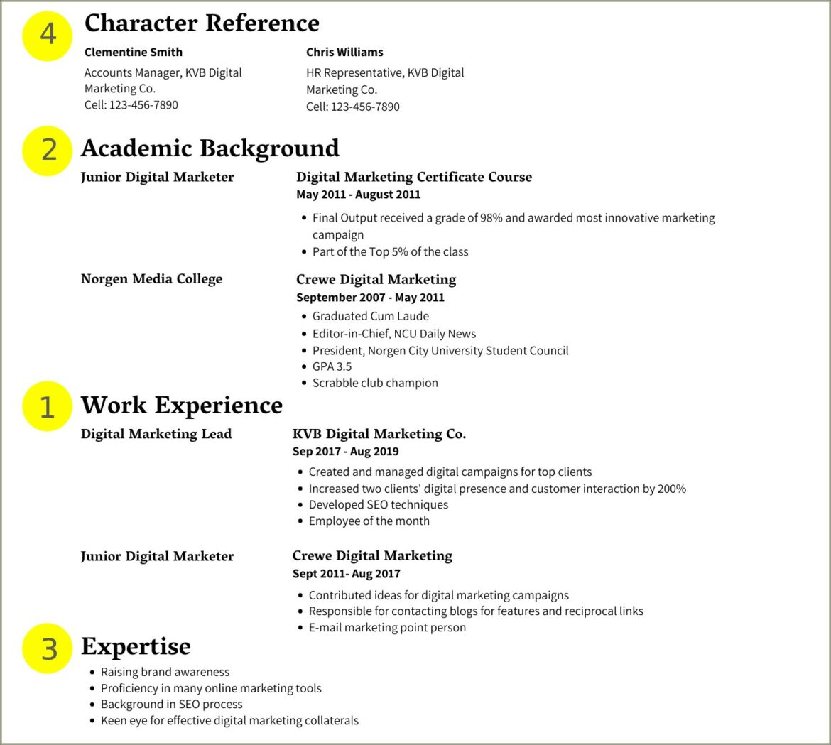 Best Fonts To Use For Resume 2017