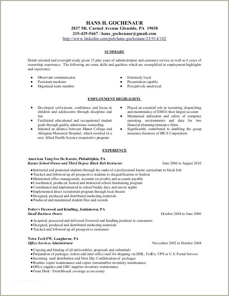 Best Format For Education On Resume