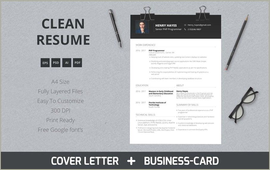 Best Free Technology Resume Templates 2017