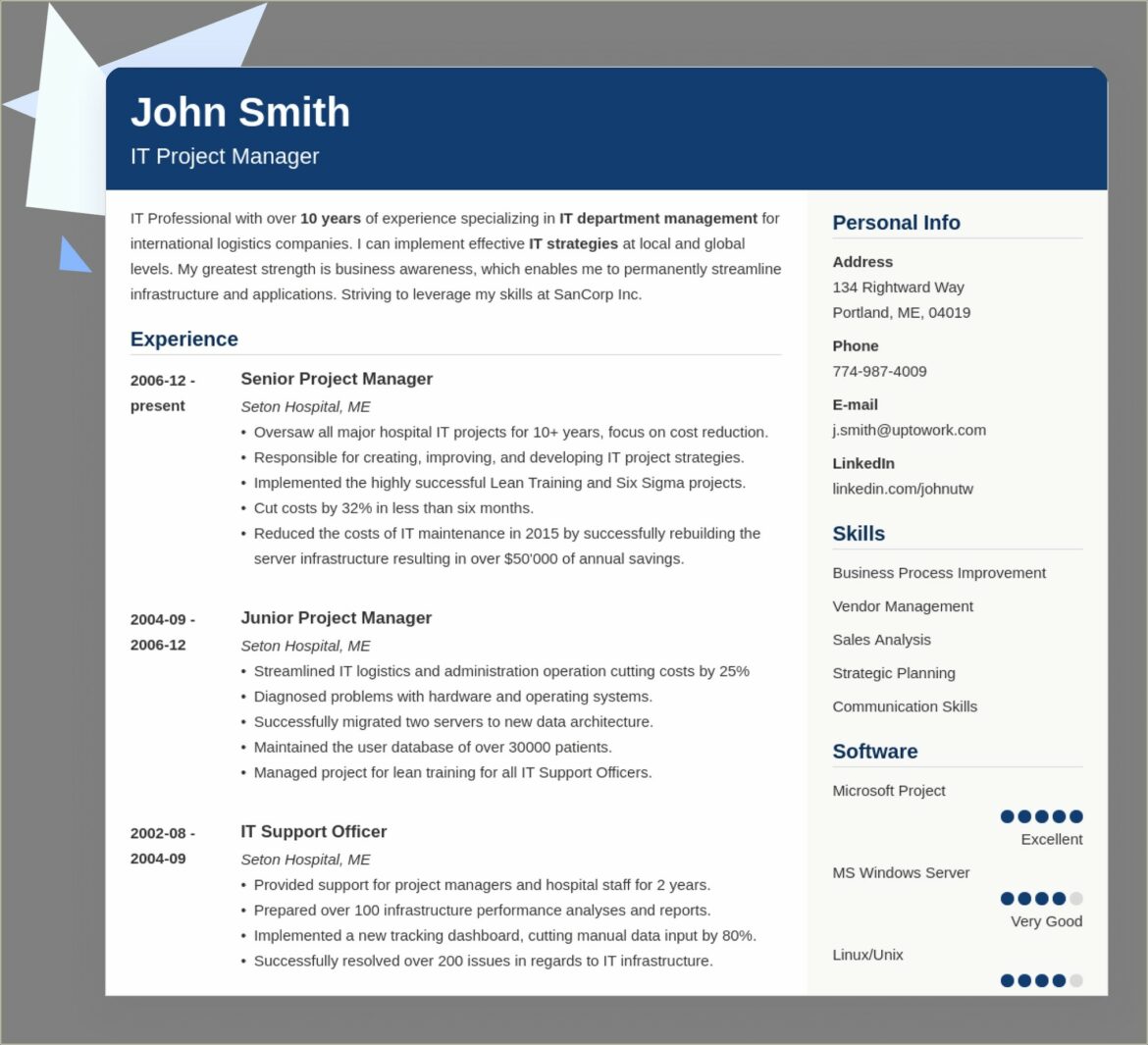 Best Free Websits For Creating A Resume