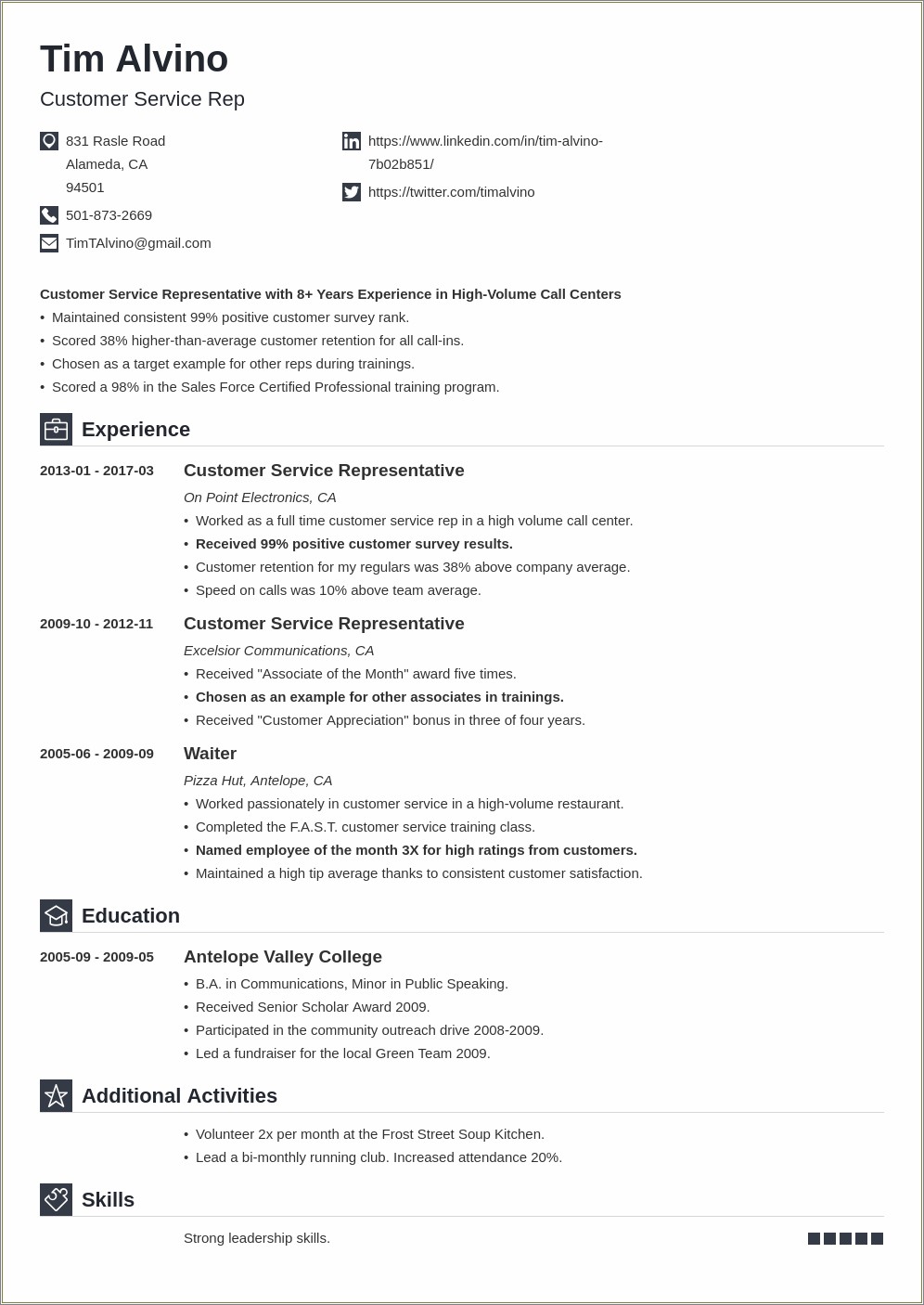 Best Headings To Use On A Resume