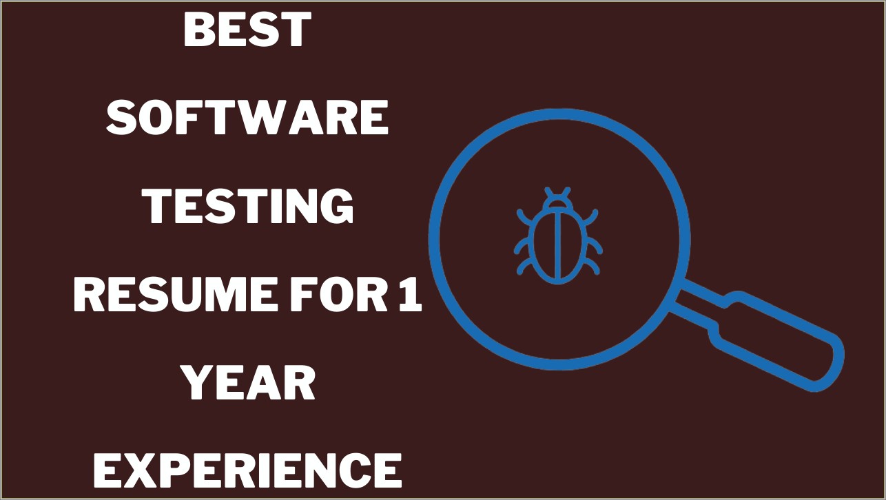 Best It Testing Resumes Examples