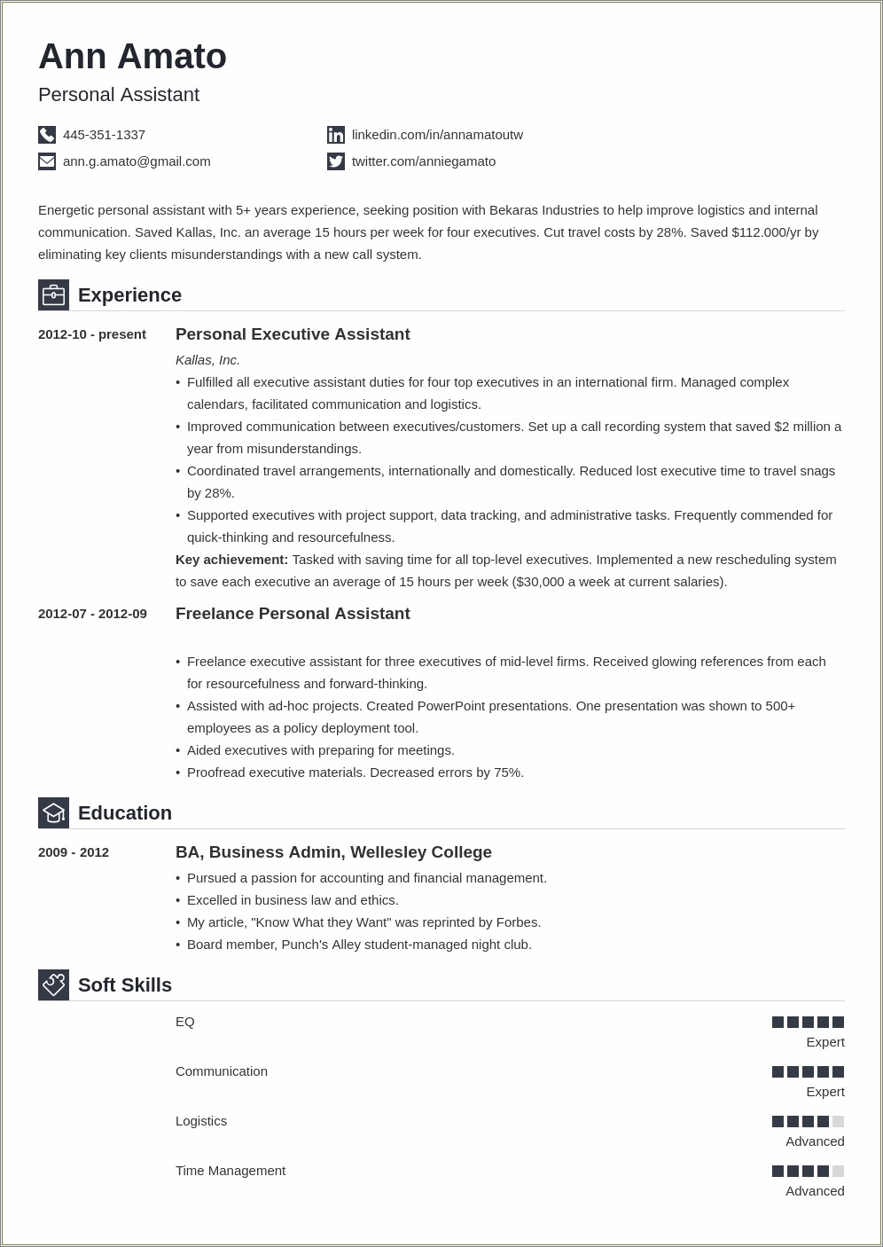 Best New Format For Resume 2018