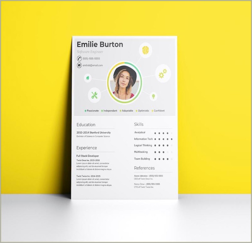 Best Practices For Resume Design Journalists