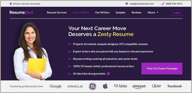Best Professional Resume Writing Services 2018
