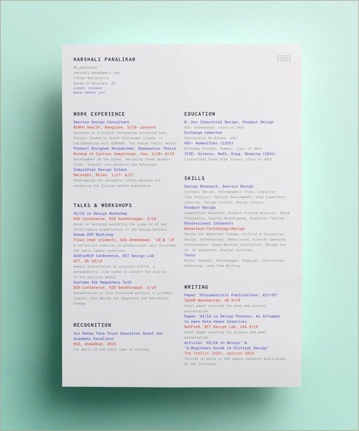 Best Resume Font For Heading 2019