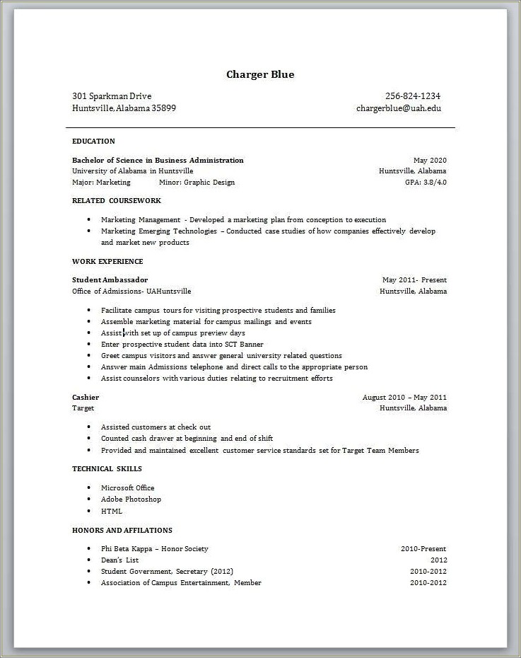 Best Resume For Maintenance But No Formal Education