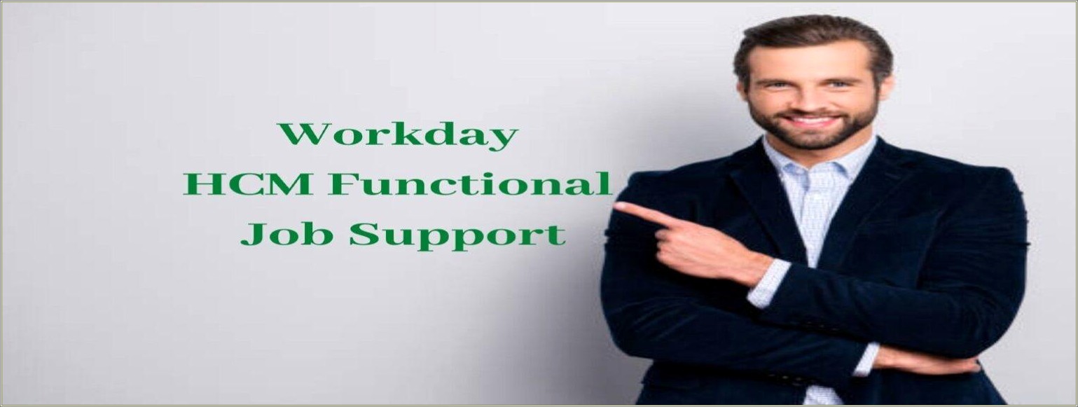 Best Resume For Workday Functional Consultant