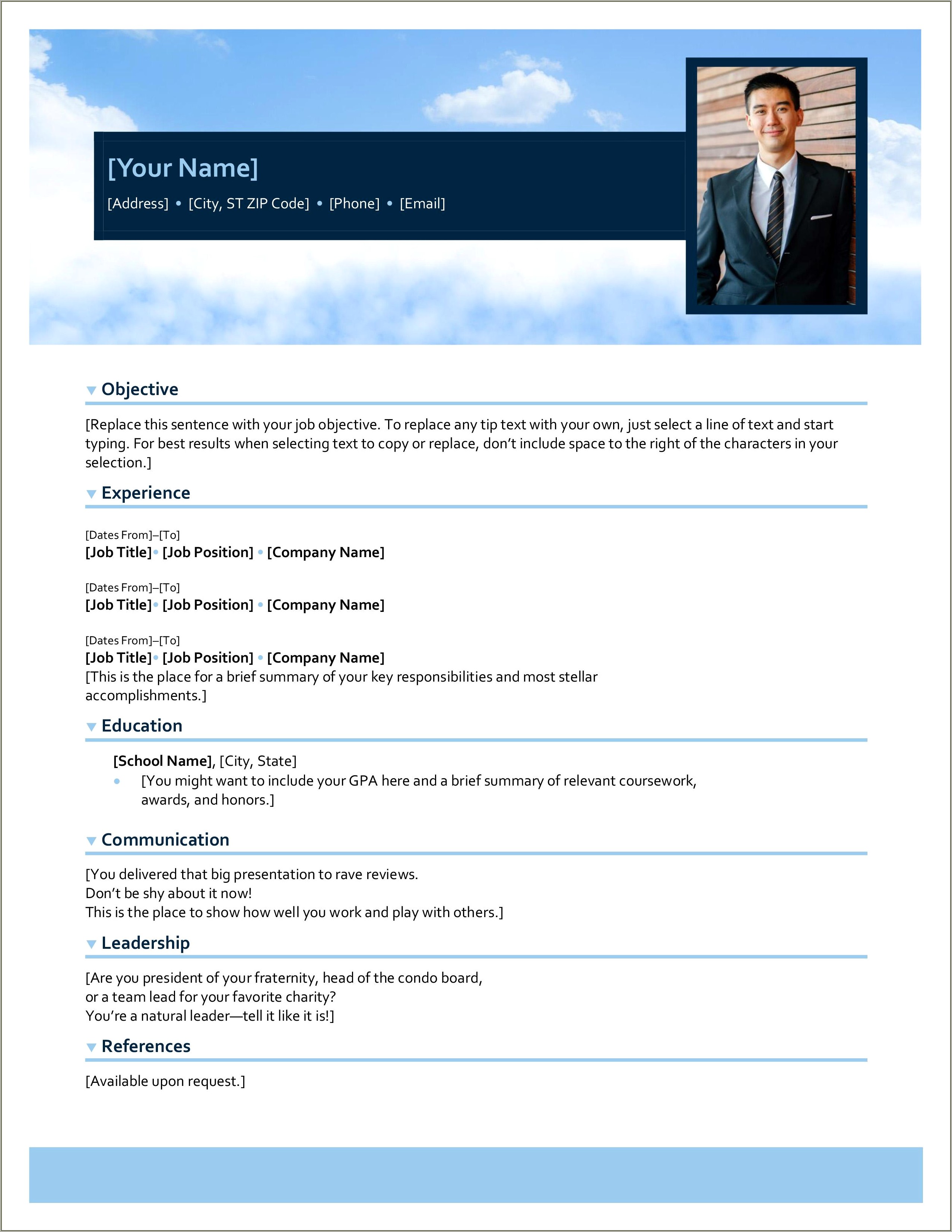 Best Resume Format For Applying Job