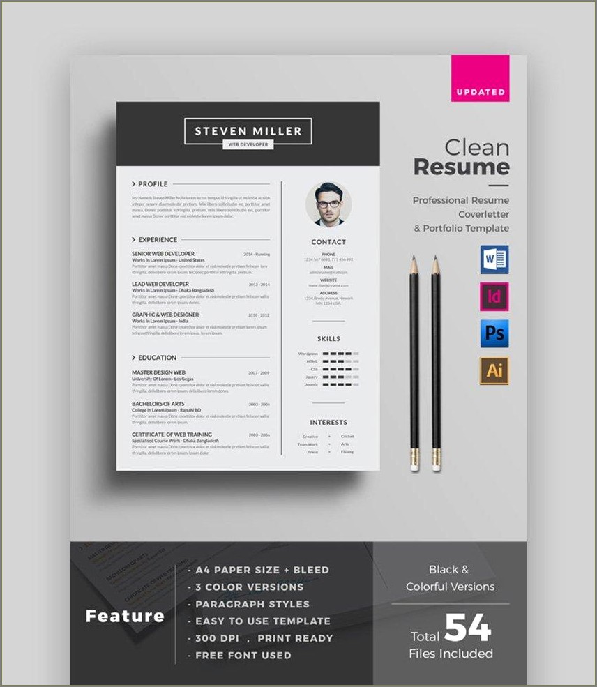 Best Resume Format For Freshers Word Document