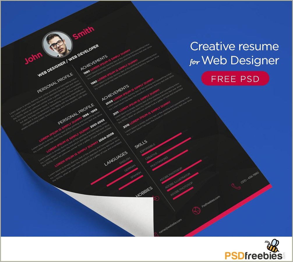 Best Resume Format For Web Developers