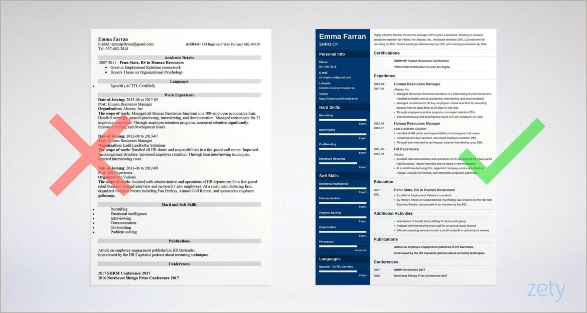 Best Resume Formats For County Jobs