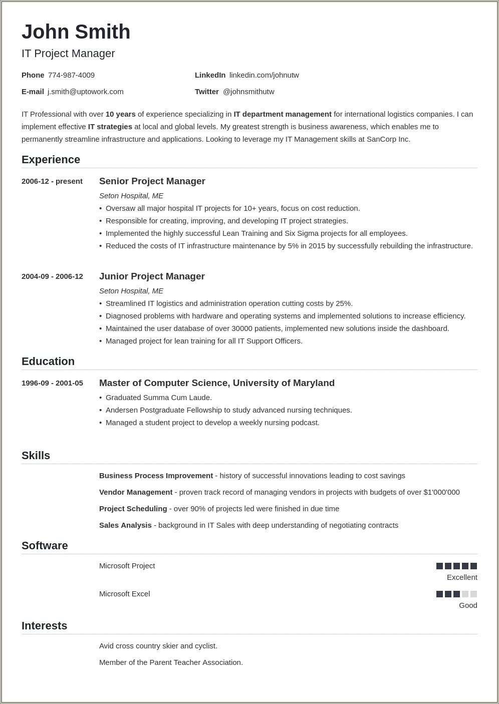 Best Resume Skills For Business Analyst Beat Ats