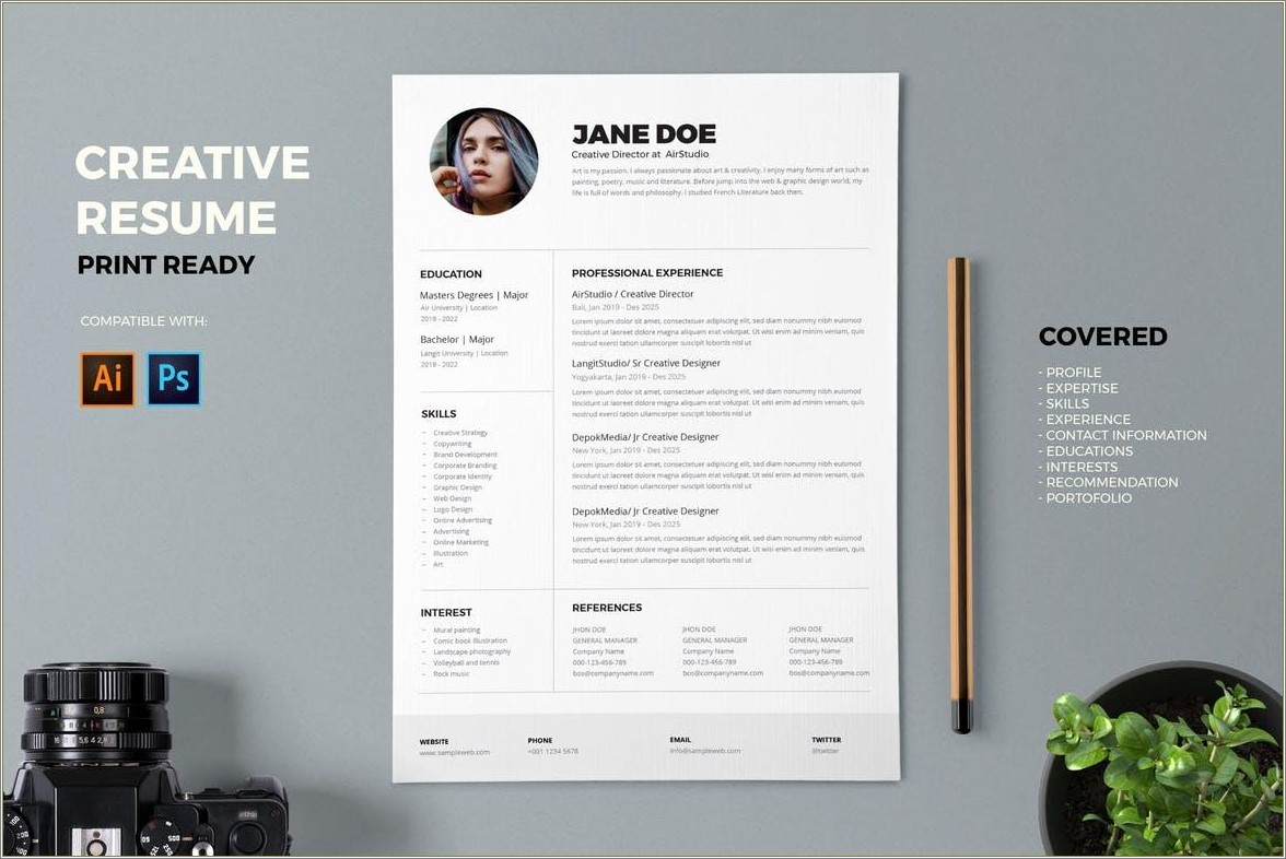 Best Resume Templates 2019 Pdf Simple