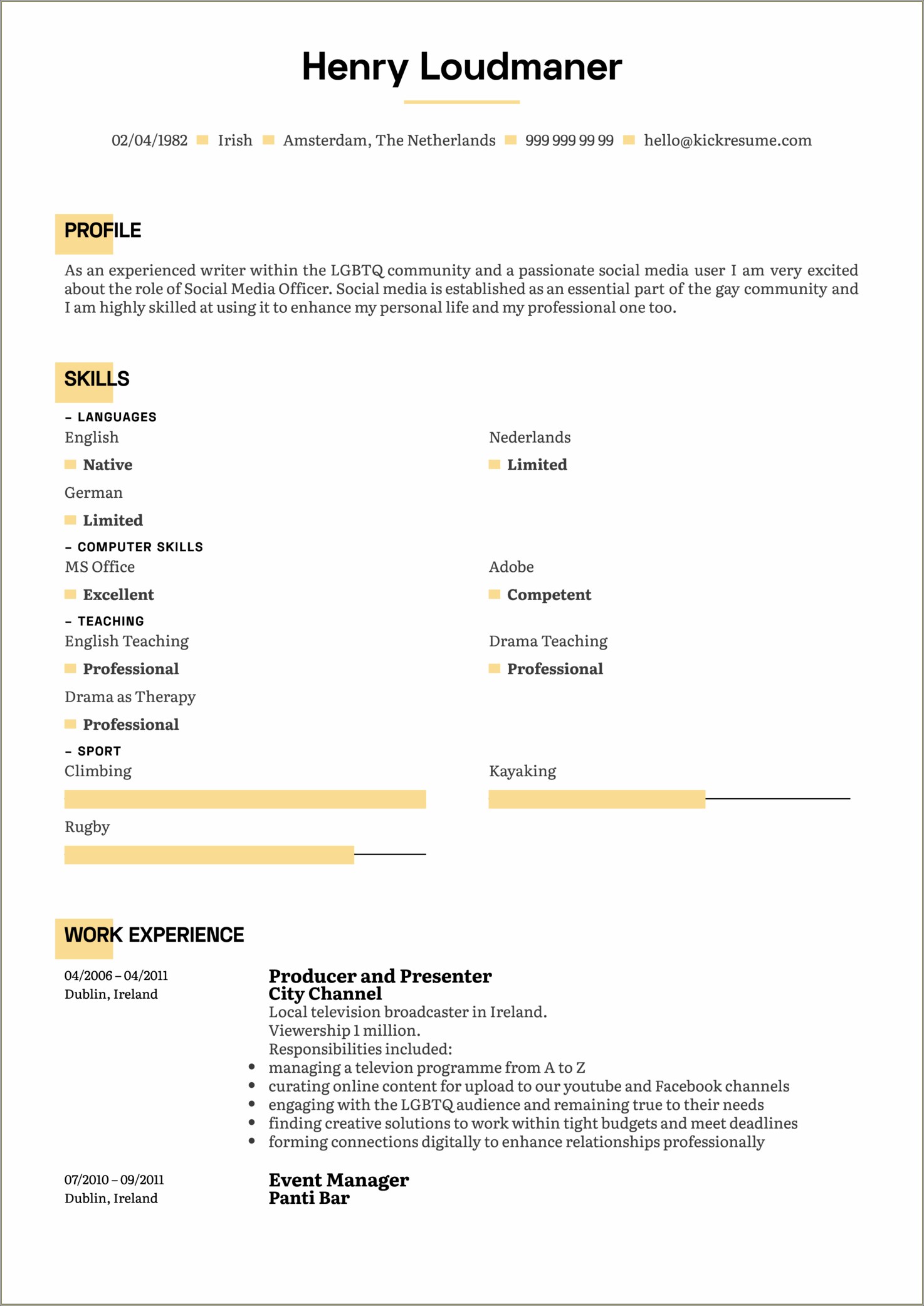 Best Resume Writing Company For Broadcasting Positions