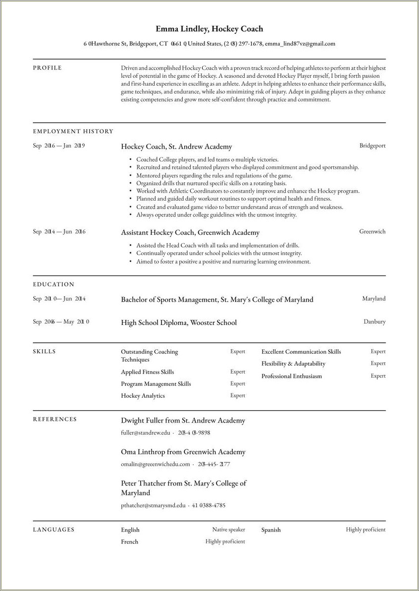 Best Resumes For Instructional Coach Position