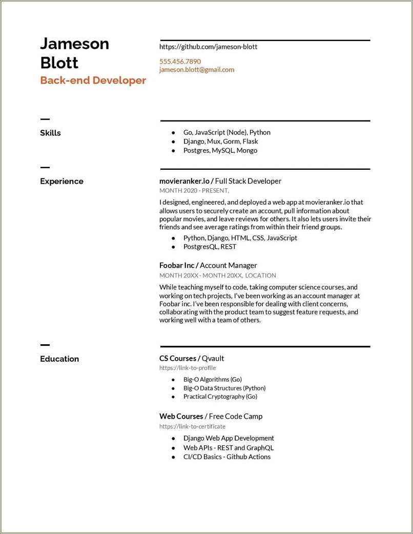 Best Skills For Computer Science Resume