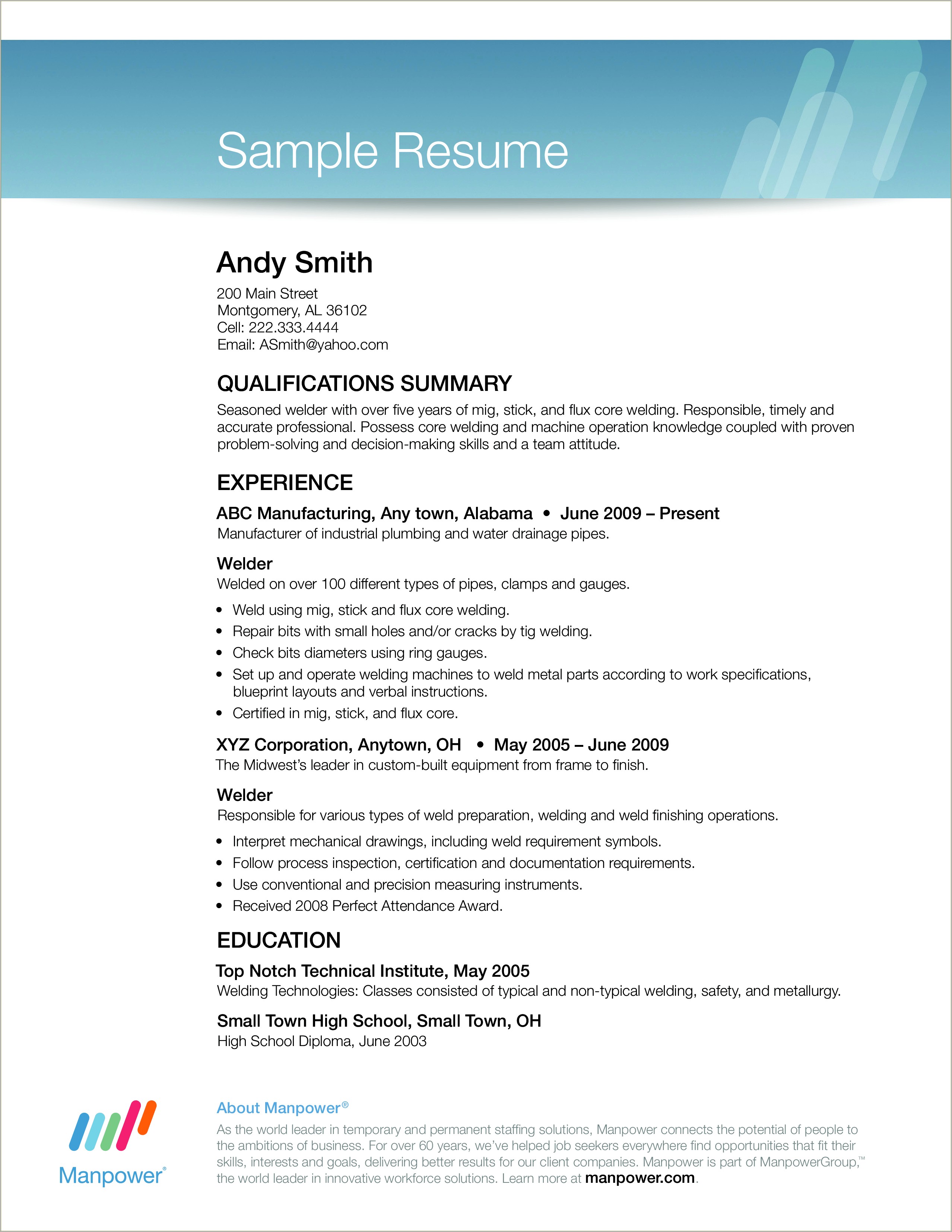 Best Technical Job Resume Format Samples