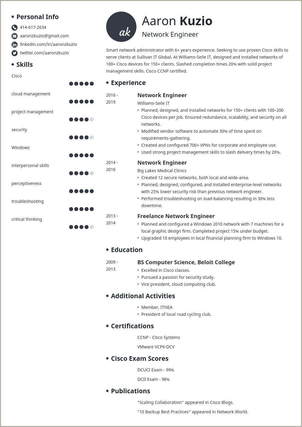 Best Things To Include On Resume