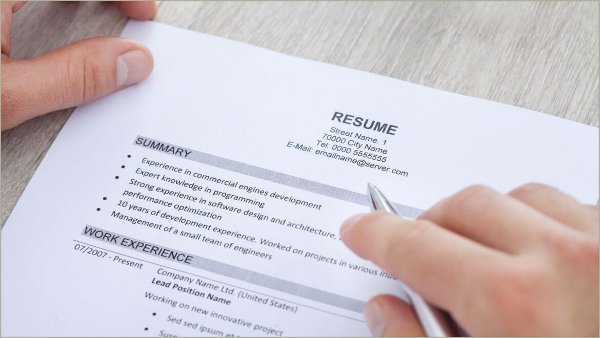 Best Things To Write On Resume