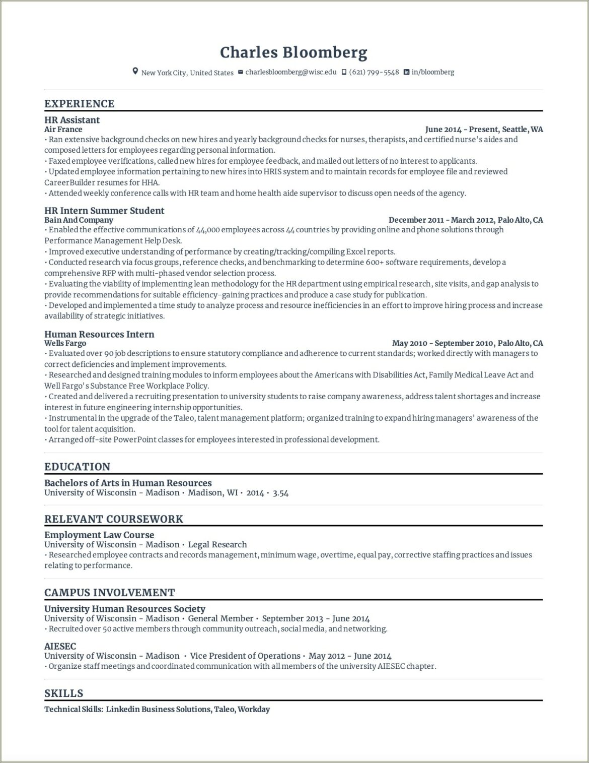 Best Vice President Communications Resume Examples