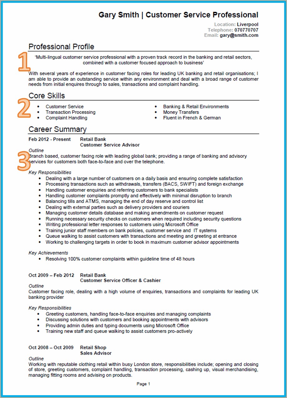 Best Way To Compose A Resume