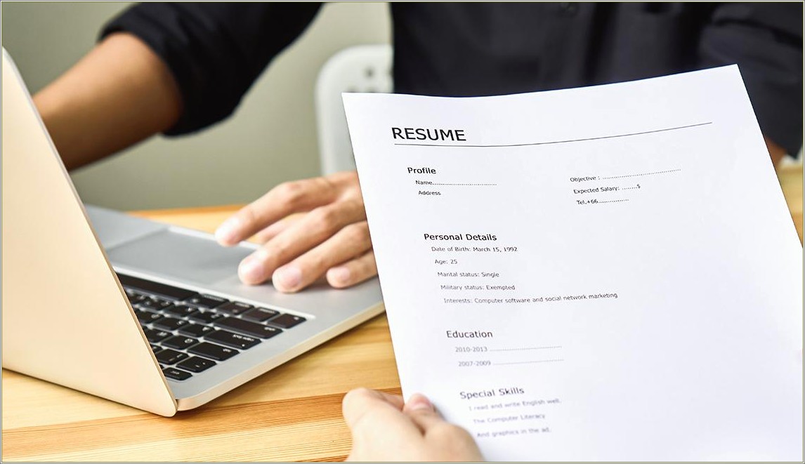 Best Way To Discuss Jobs On Resume