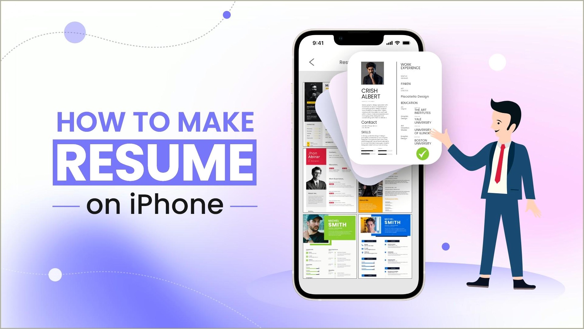 Best Way To Make A Resume On Iphone