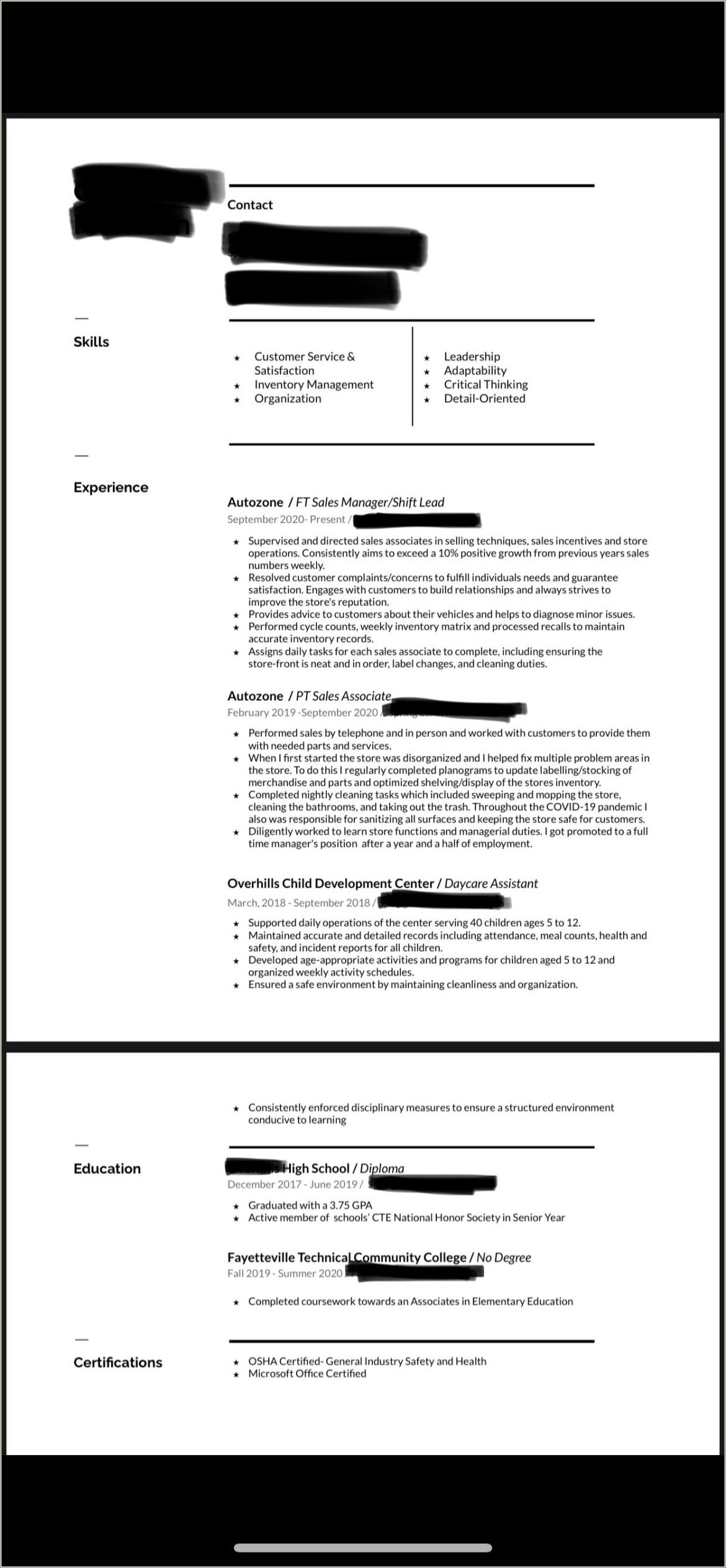 Best Way To Make A Resume Reddit