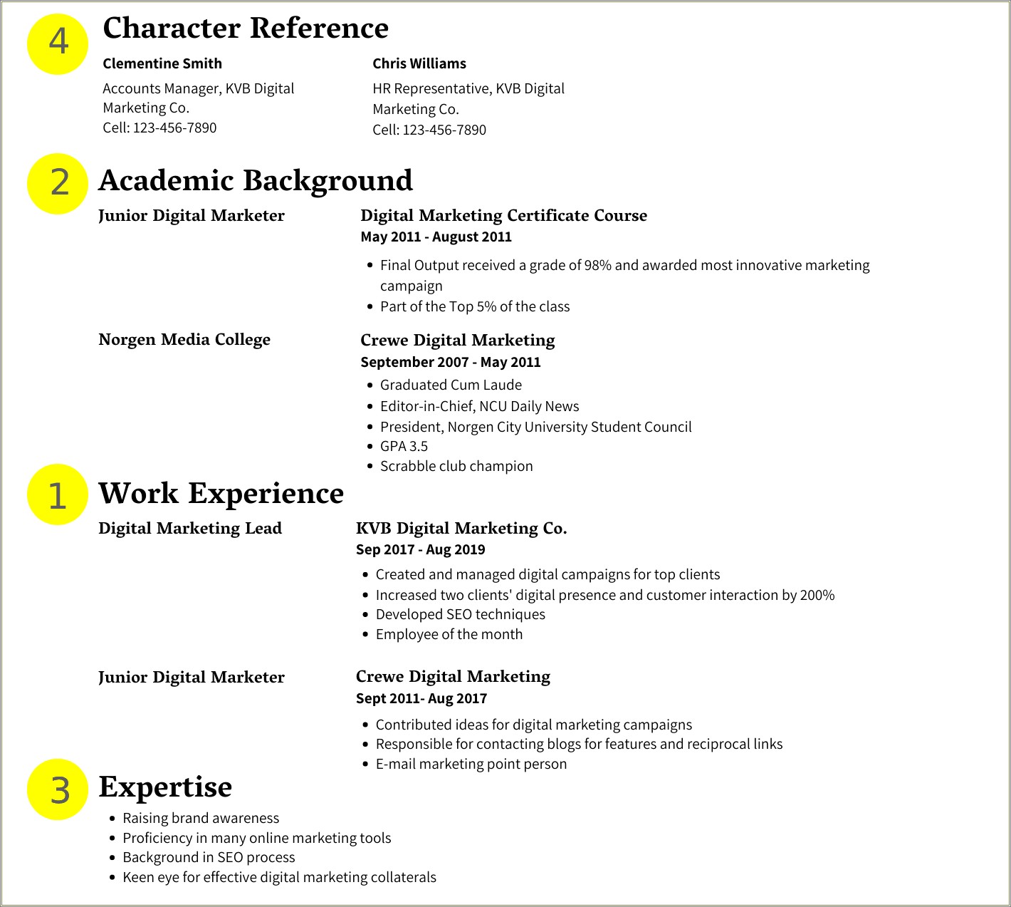 Best Way To Put Together A Resume