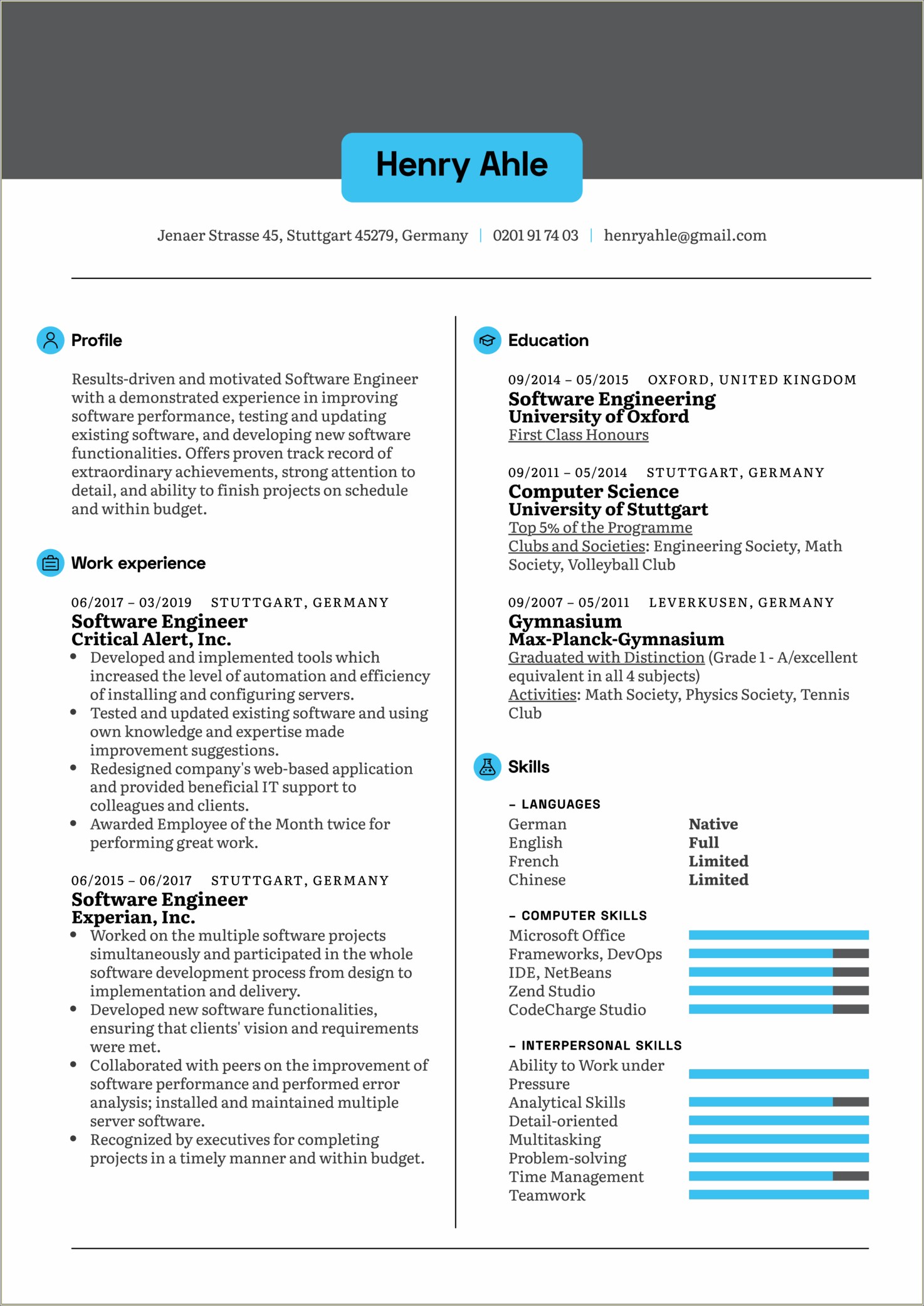 Best Way To Say Detail Oriented On Resume