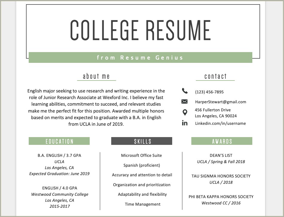 Best Way To Show Education On Resume